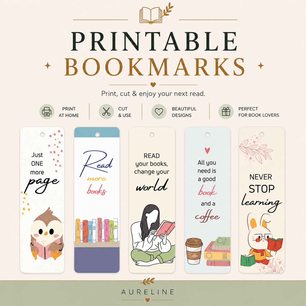 Printable Bookmarks