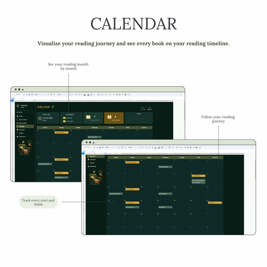 Aureline™ Reading Journal