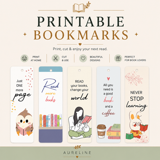 Printable Bookmarks
